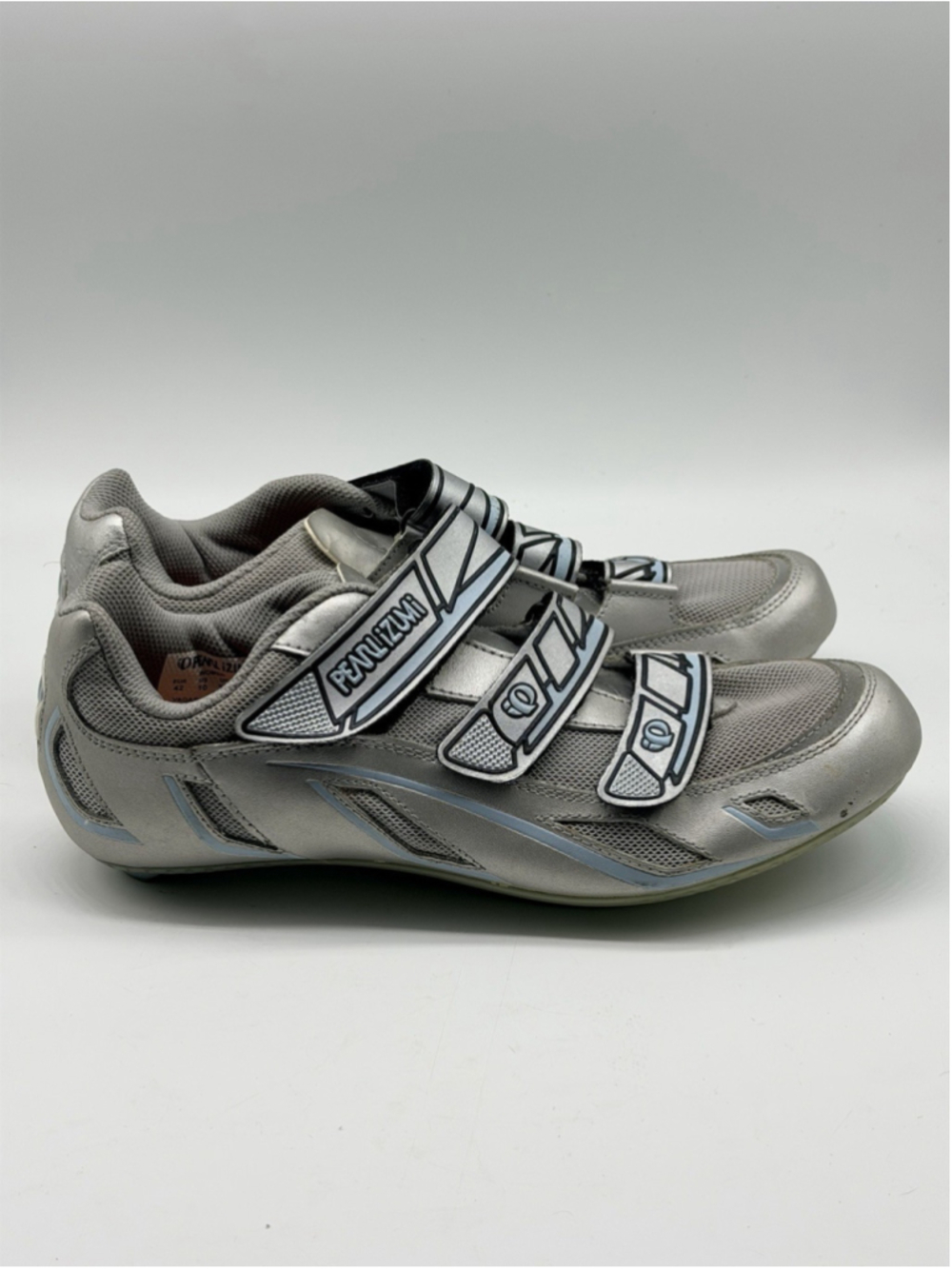 Pearl Izumi Vagabond M3 5074 MTB Cycling Shoes Gray/Silver/Blue Women Sz 10